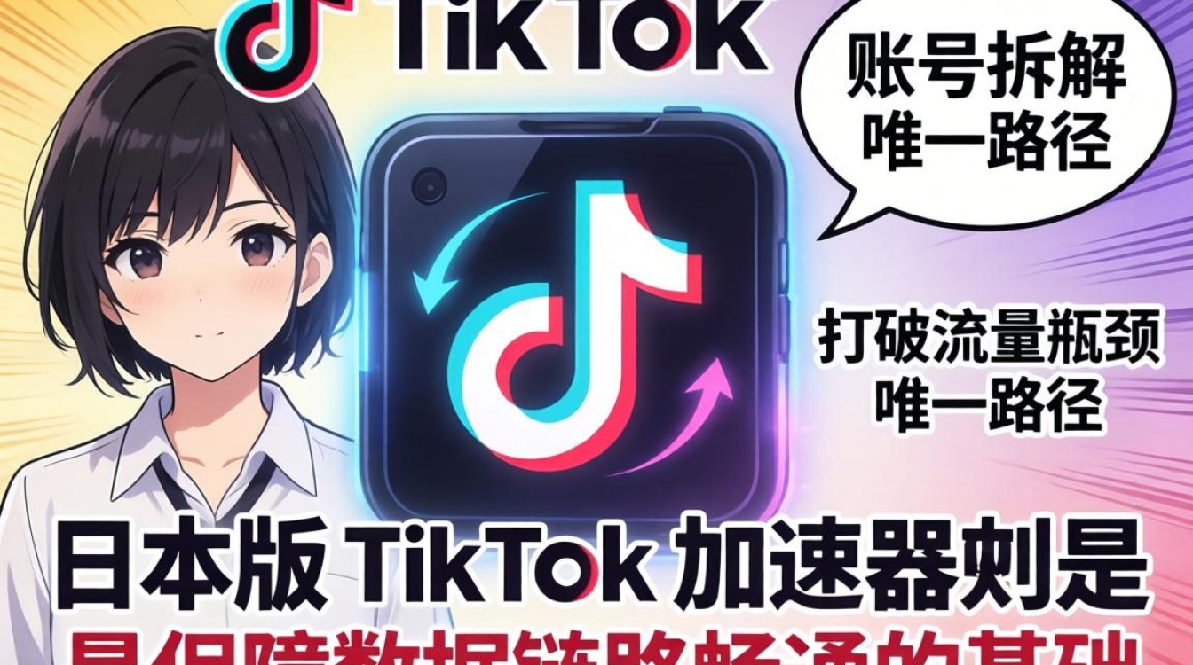 账号拆解日版tiktok加速器怎么做