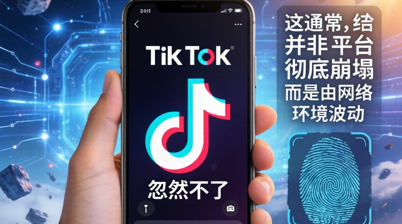 TikTok 忽然用不了怎么办