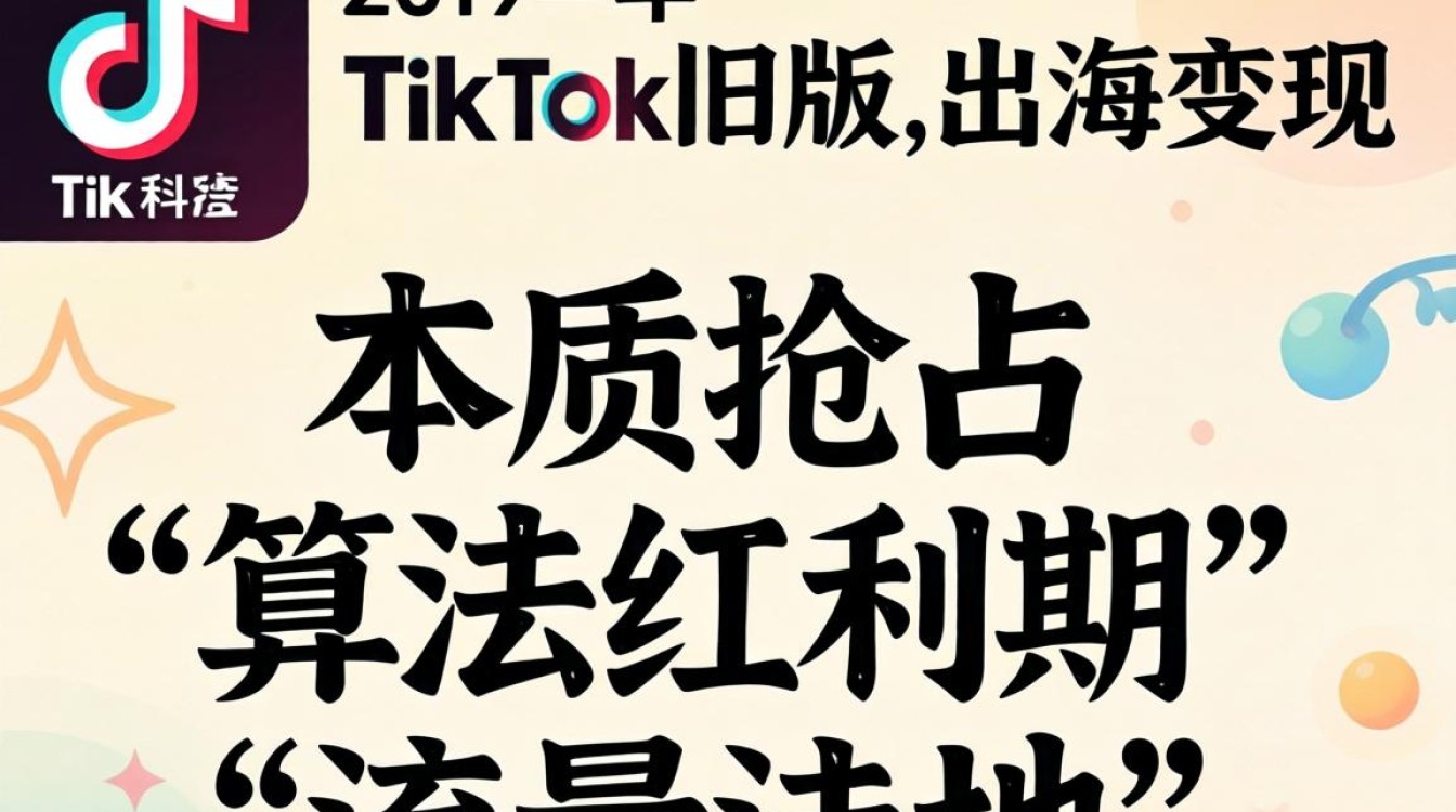 TikTok 旧版本 2019 出海变现完整教程