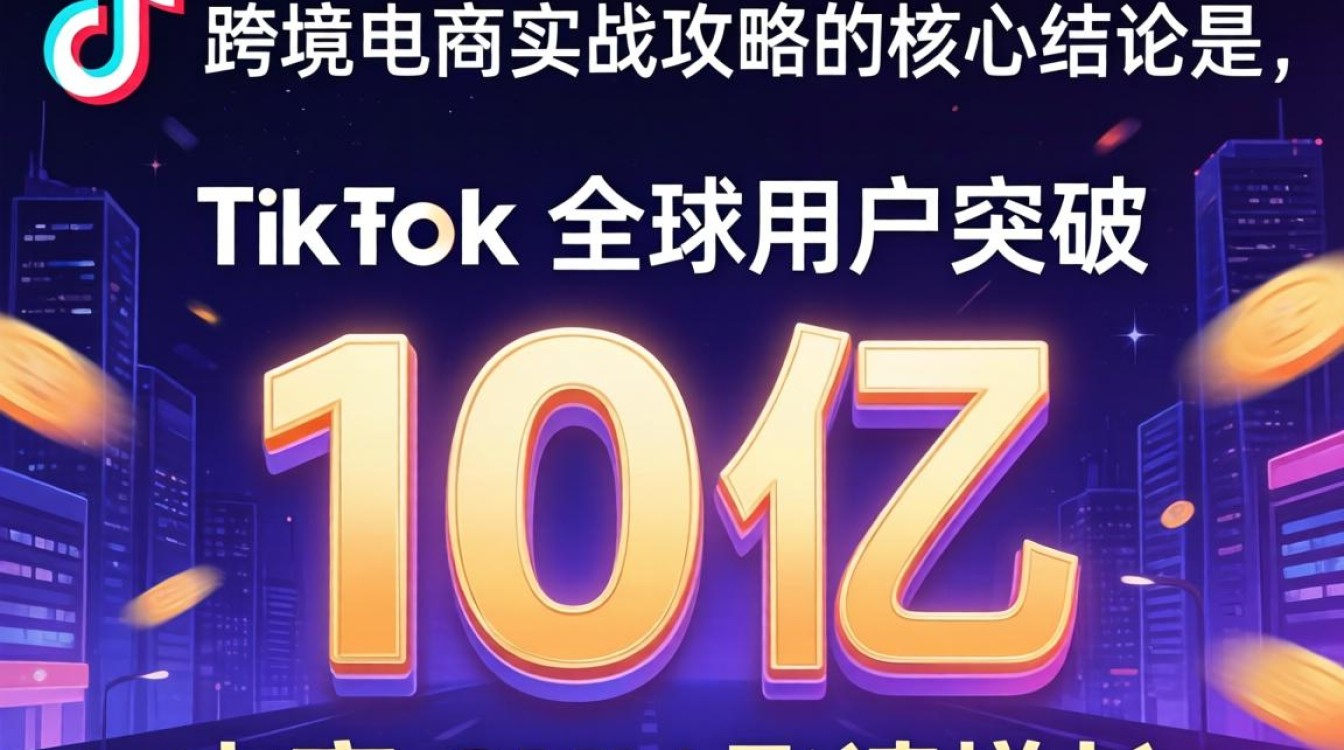 TikTok 50亿美元 跨境电商实战攻略