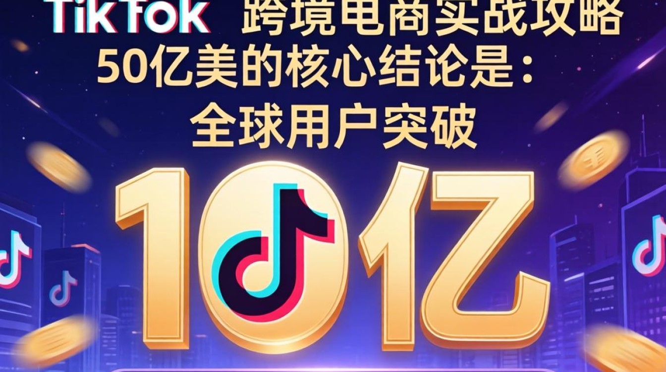 TikTok 50亿美元 跨境电商实战攻略