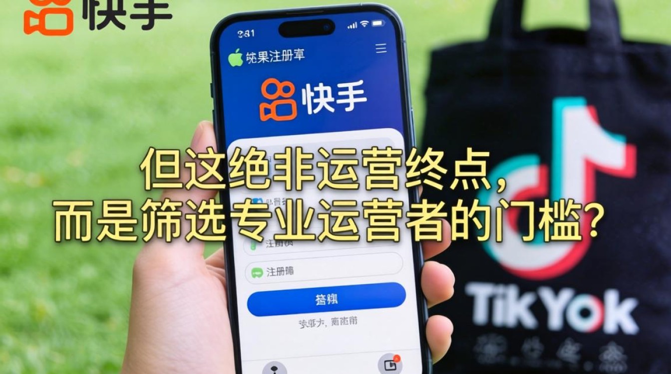 苹果手机在快手无法注册