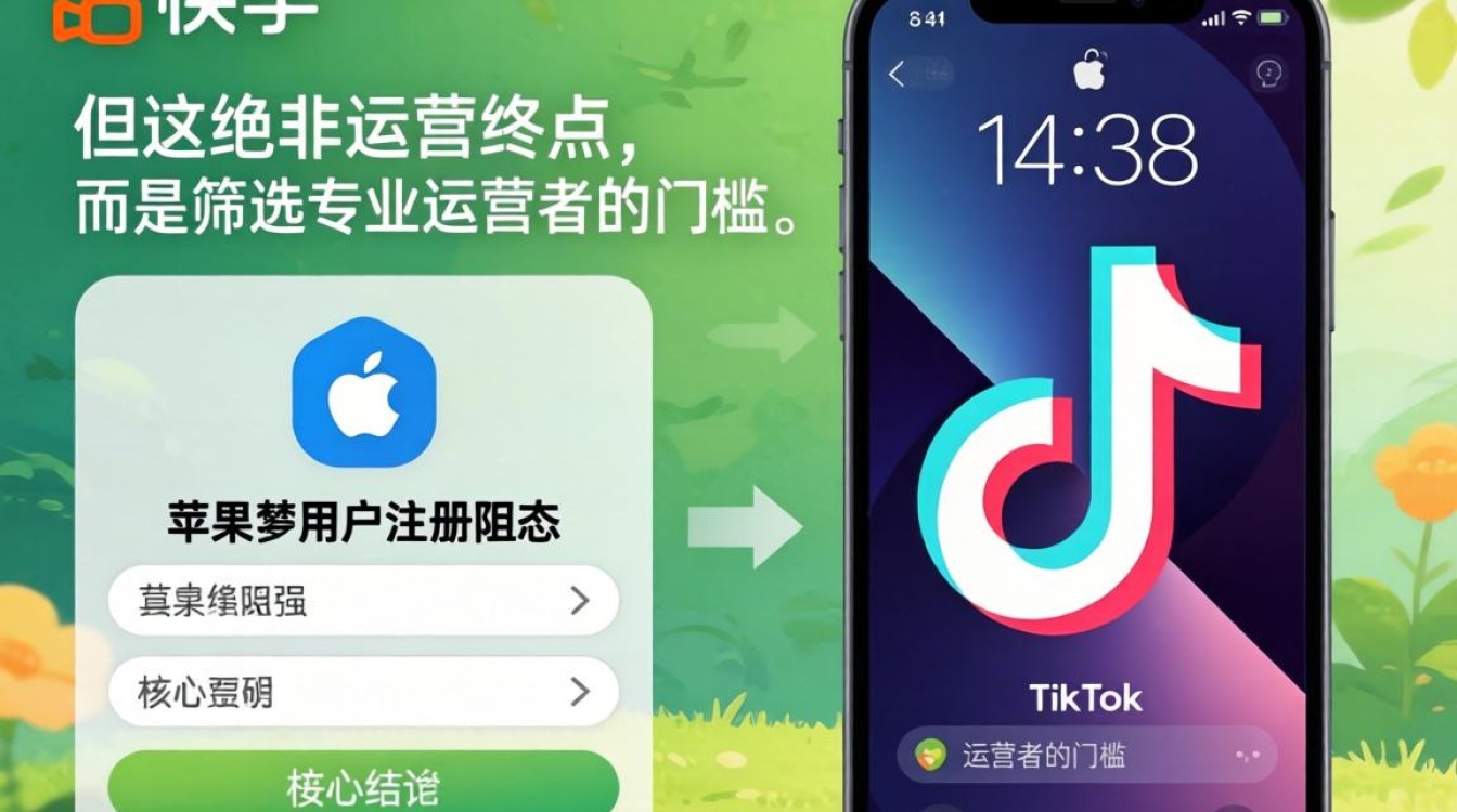 苹果手机在快手无法注册