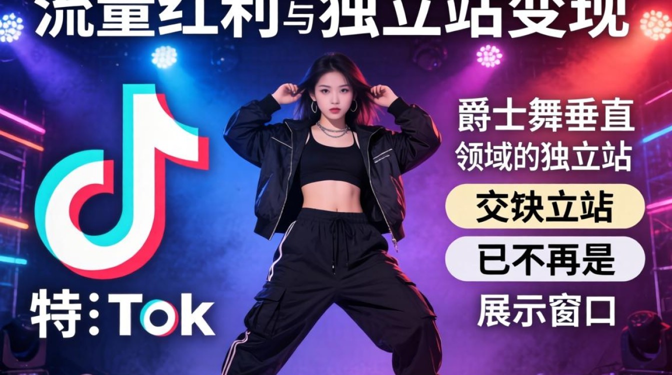 TikTok 爵士舞完整独立站建站海外电商指南怎么做