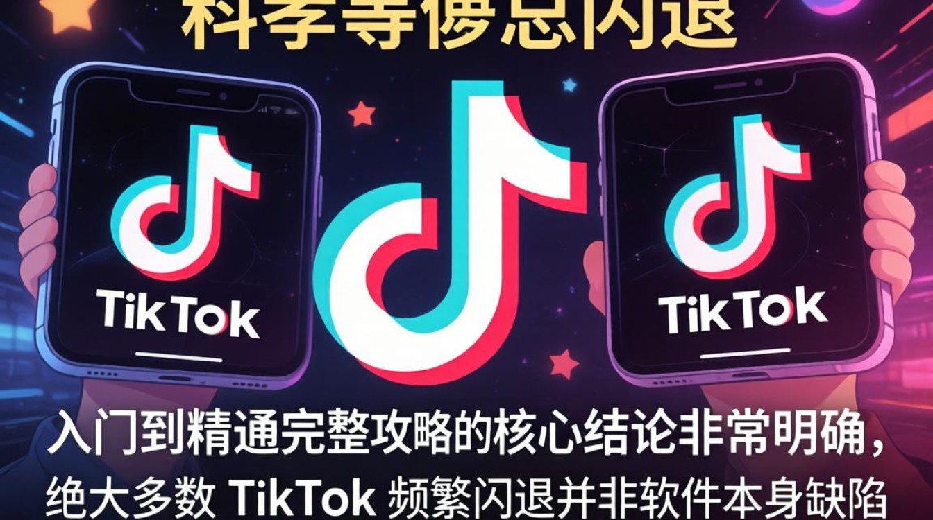 TikTok 怎么总闪退