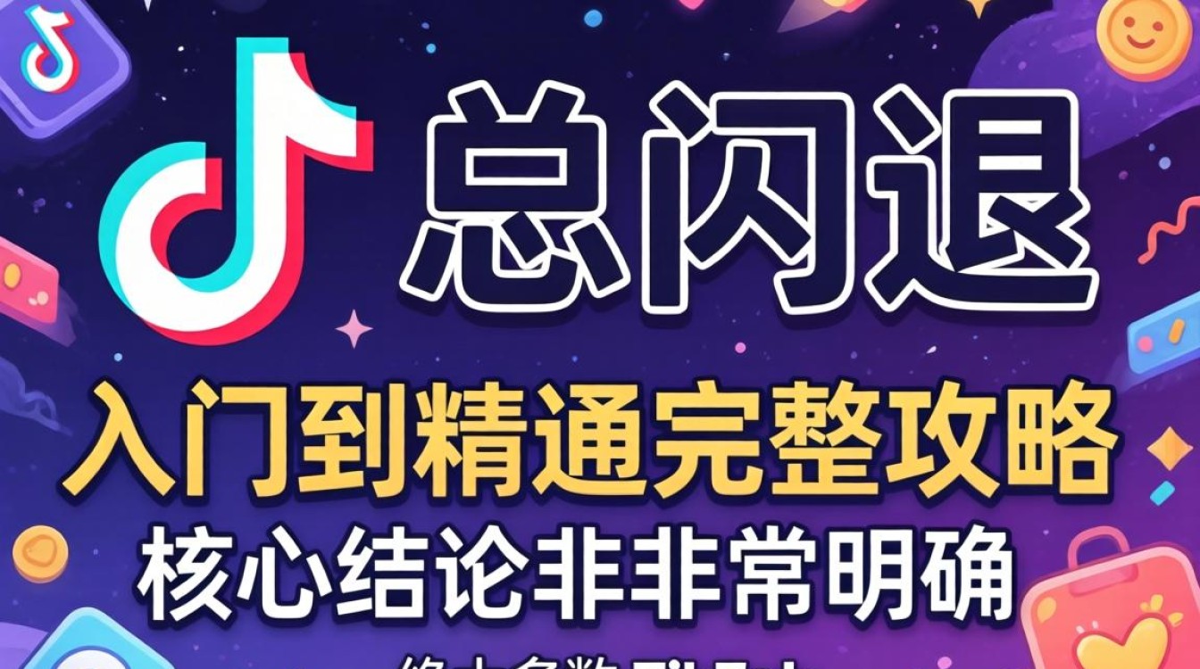 TikTok 怎么总闪退