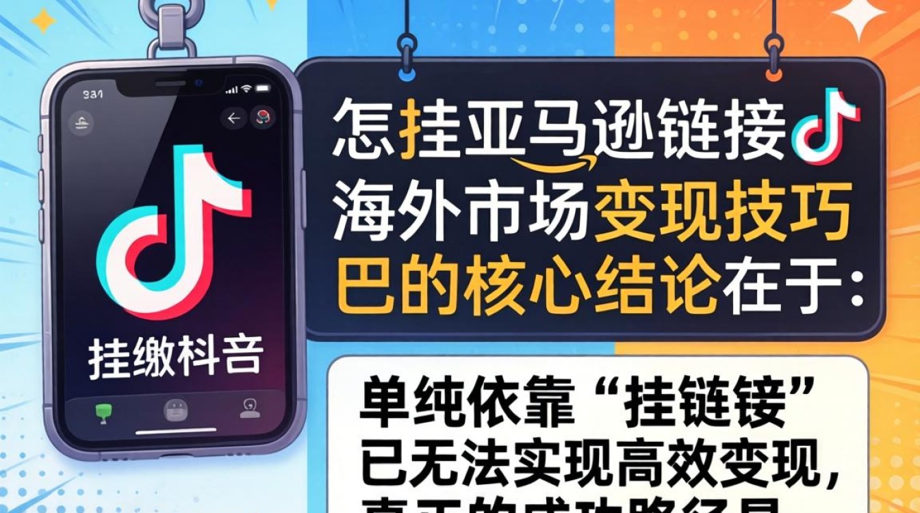 TikTok 怎么挂亚马逊链接