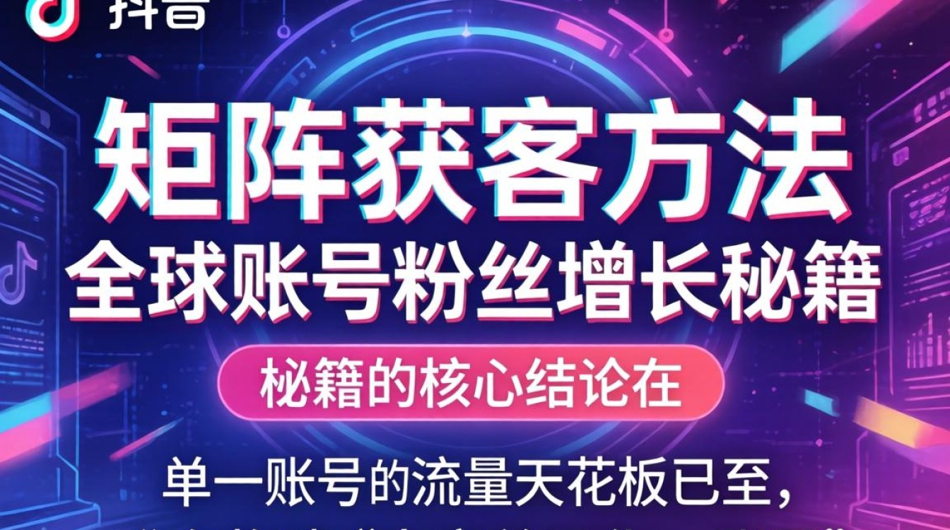 TikTok 全球账号粉丝增长秘籍