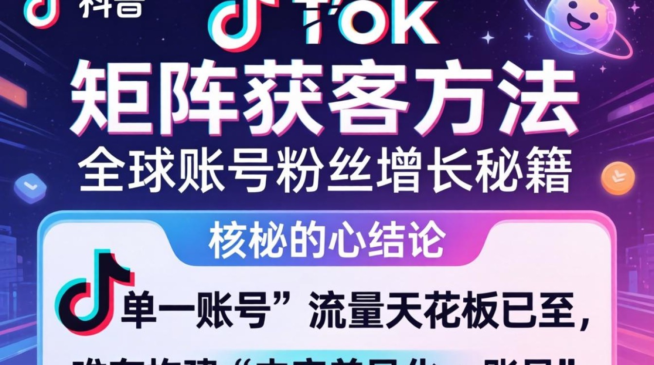 TikTok 全球账号粉丝增长秘籍