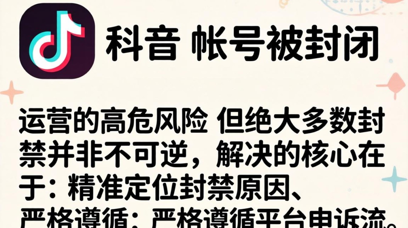 TikTok 账号被封原因及解封方法