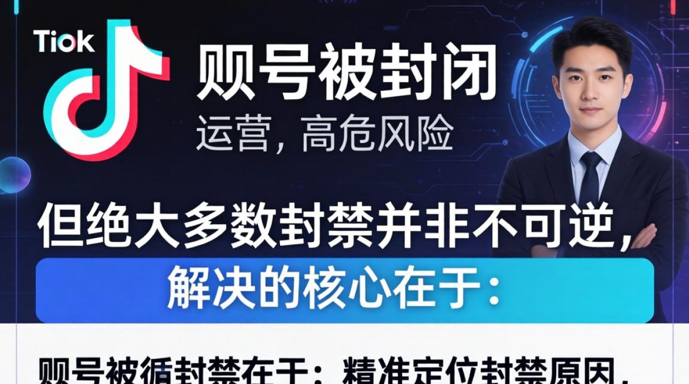 TikTok 账号被封原因及解封方法