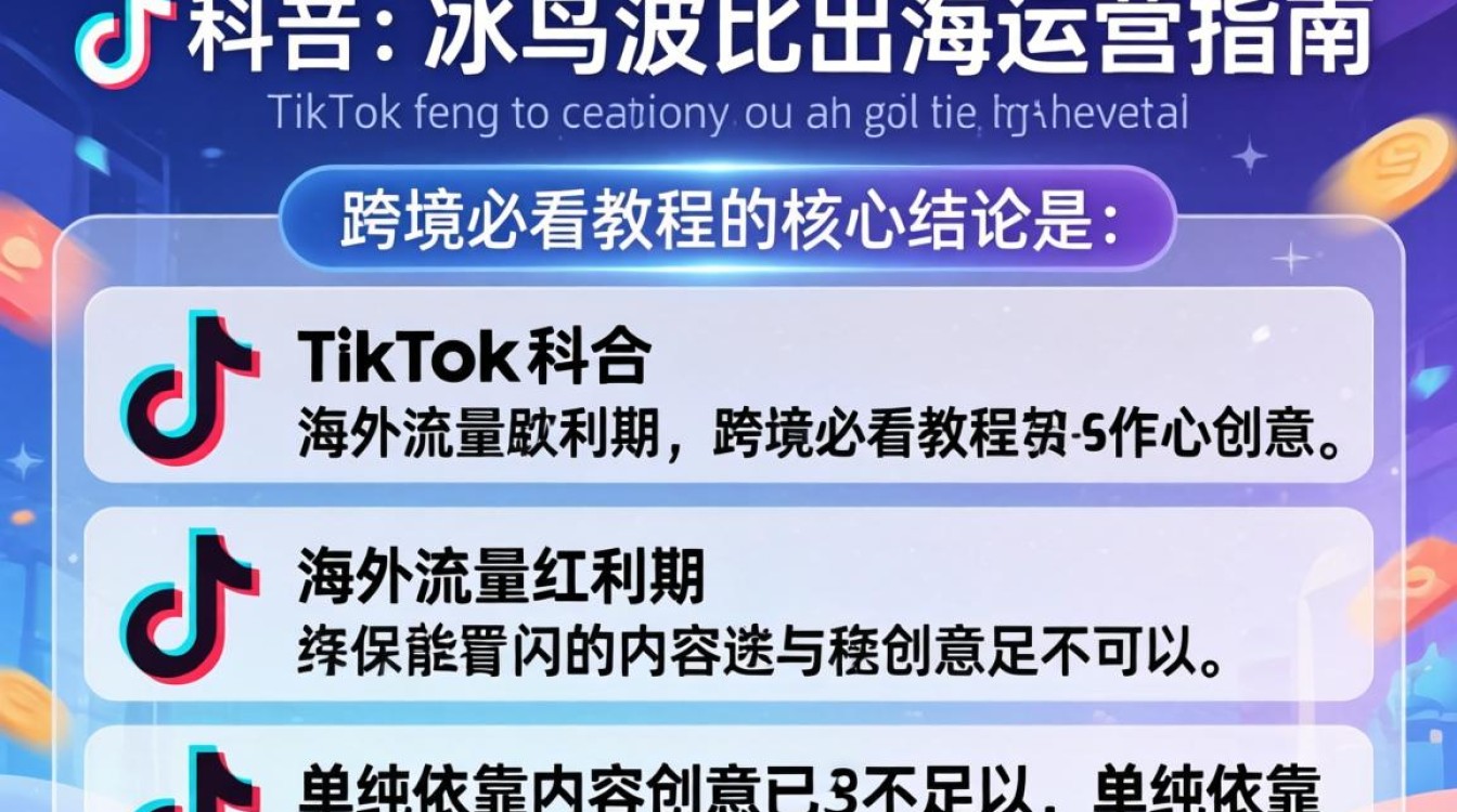 TikTok 冰鸟波比出海运营指南