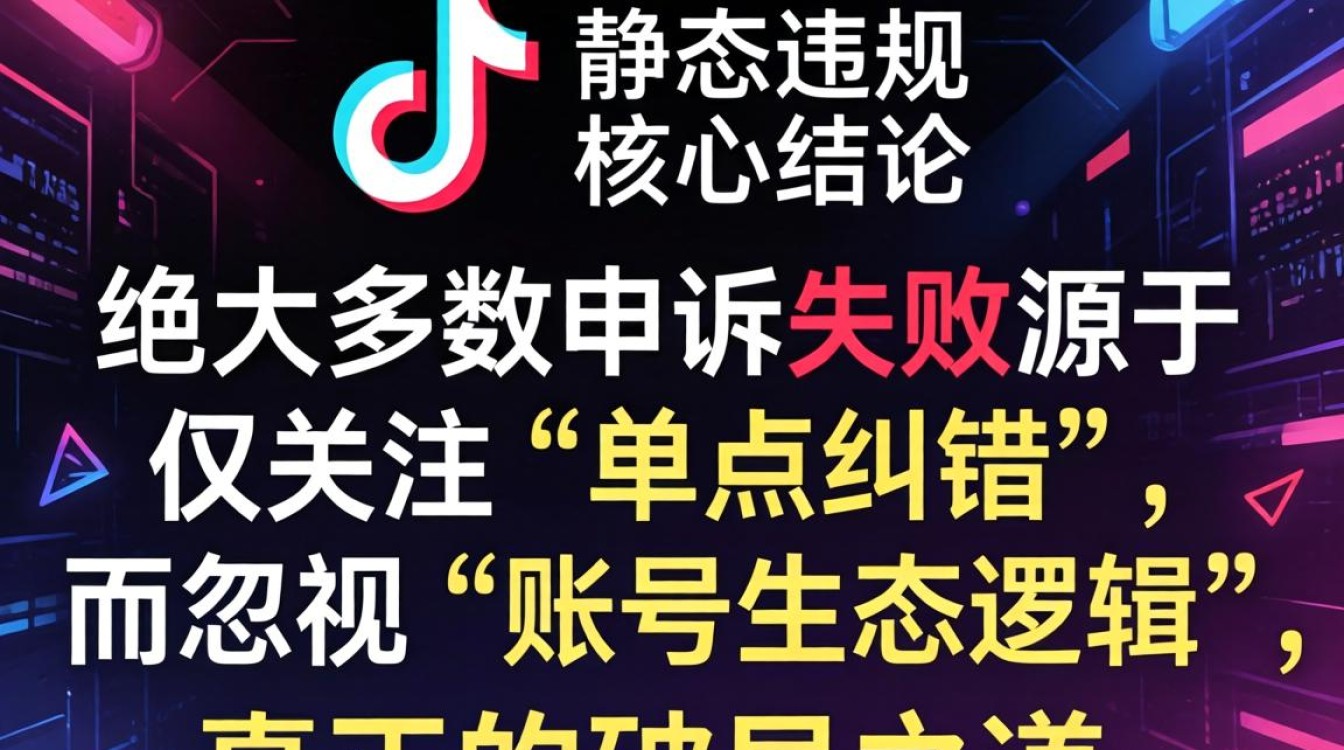 TikTok 账号违规如何快速解封