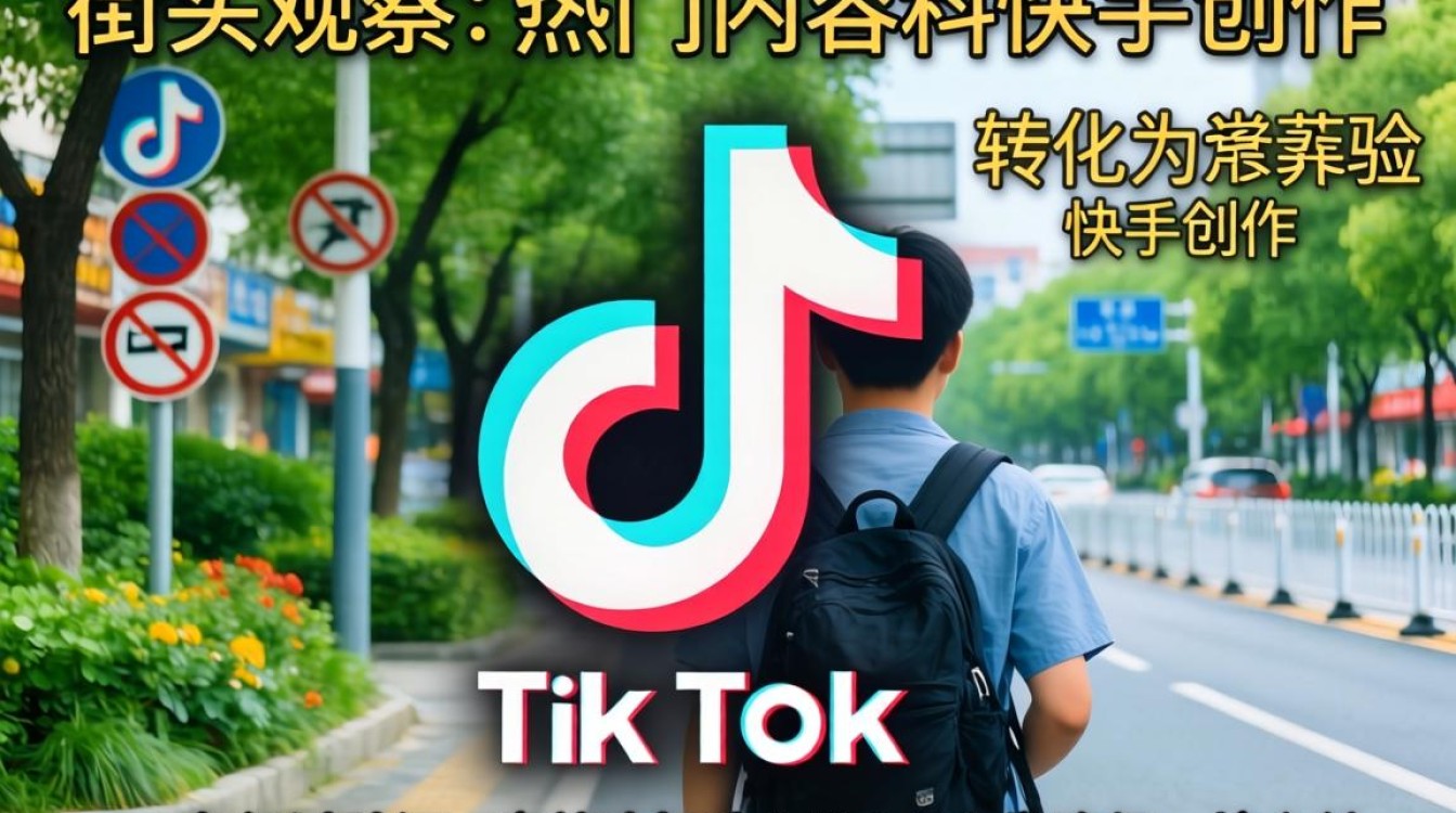 快手大街上看tiktok怎么做