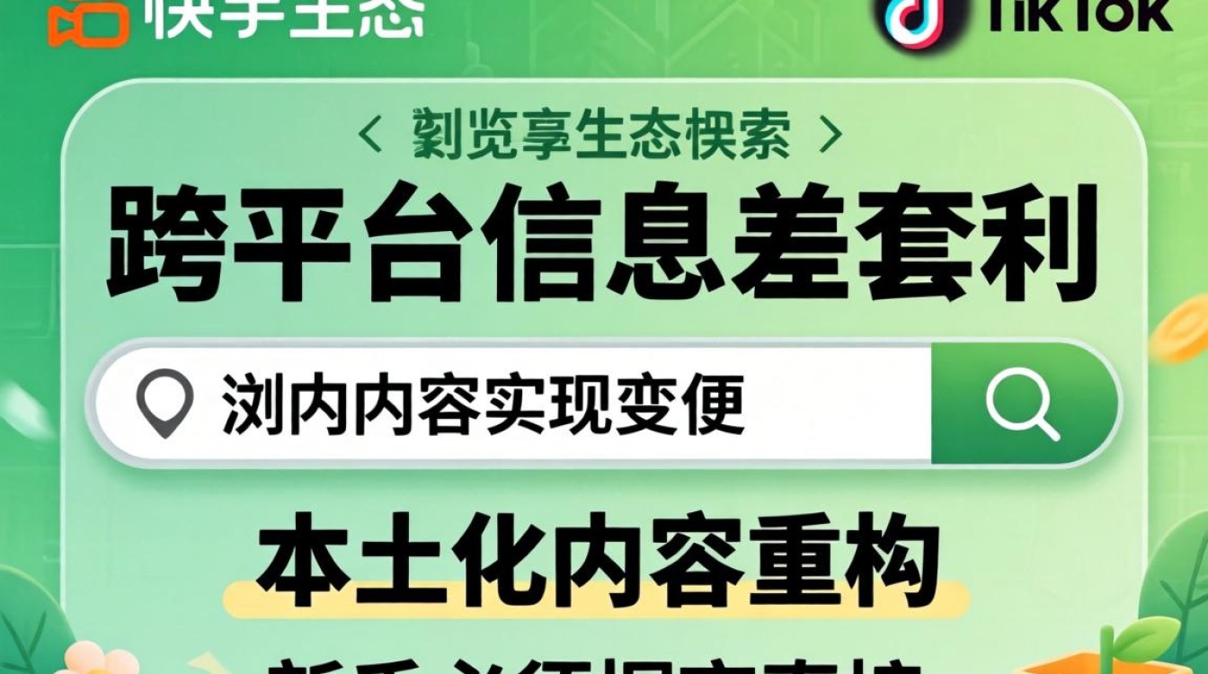 快手浏览器搜索tiktok变现方法新手必看