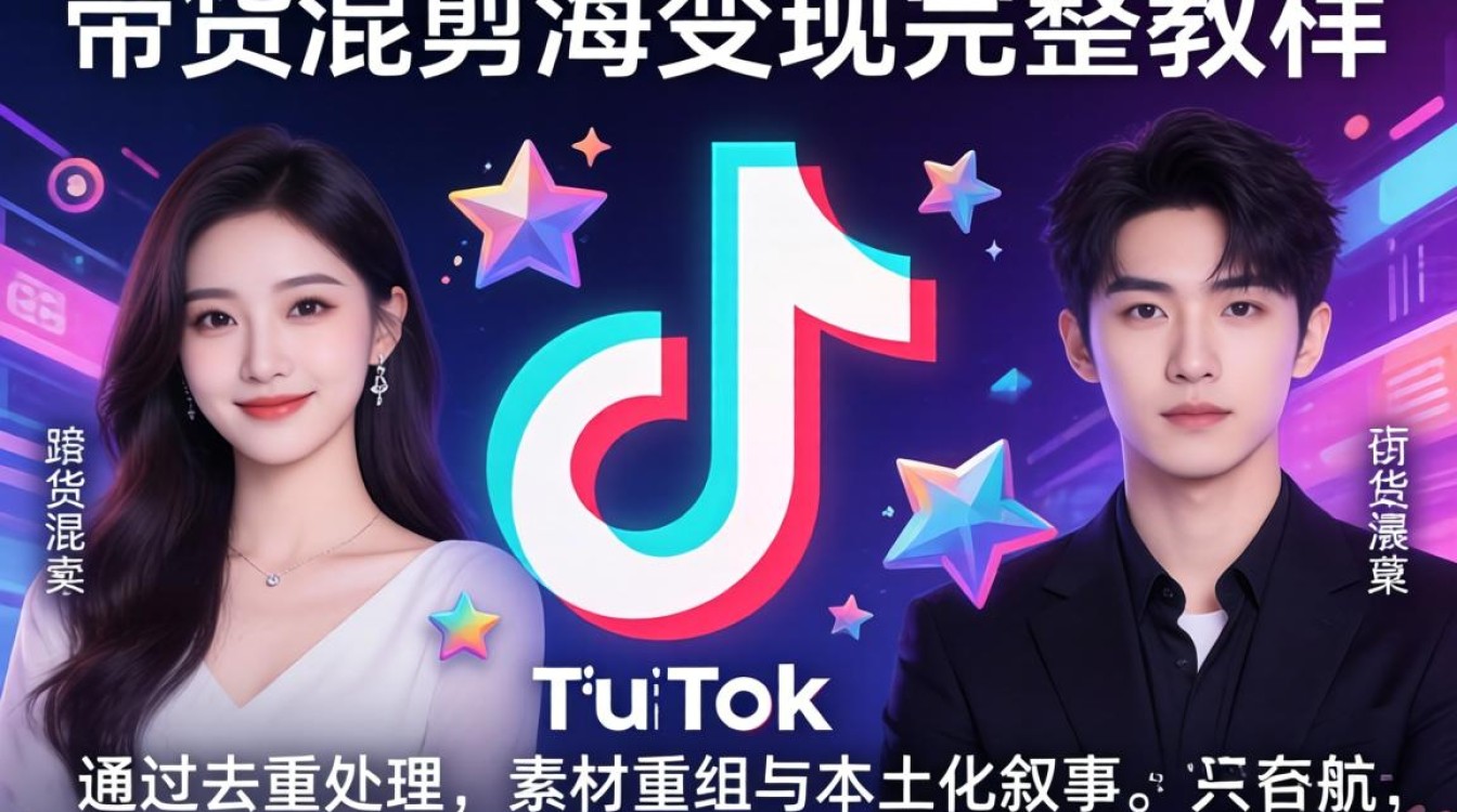 TikTok 带货混剪 出海变现完整教程