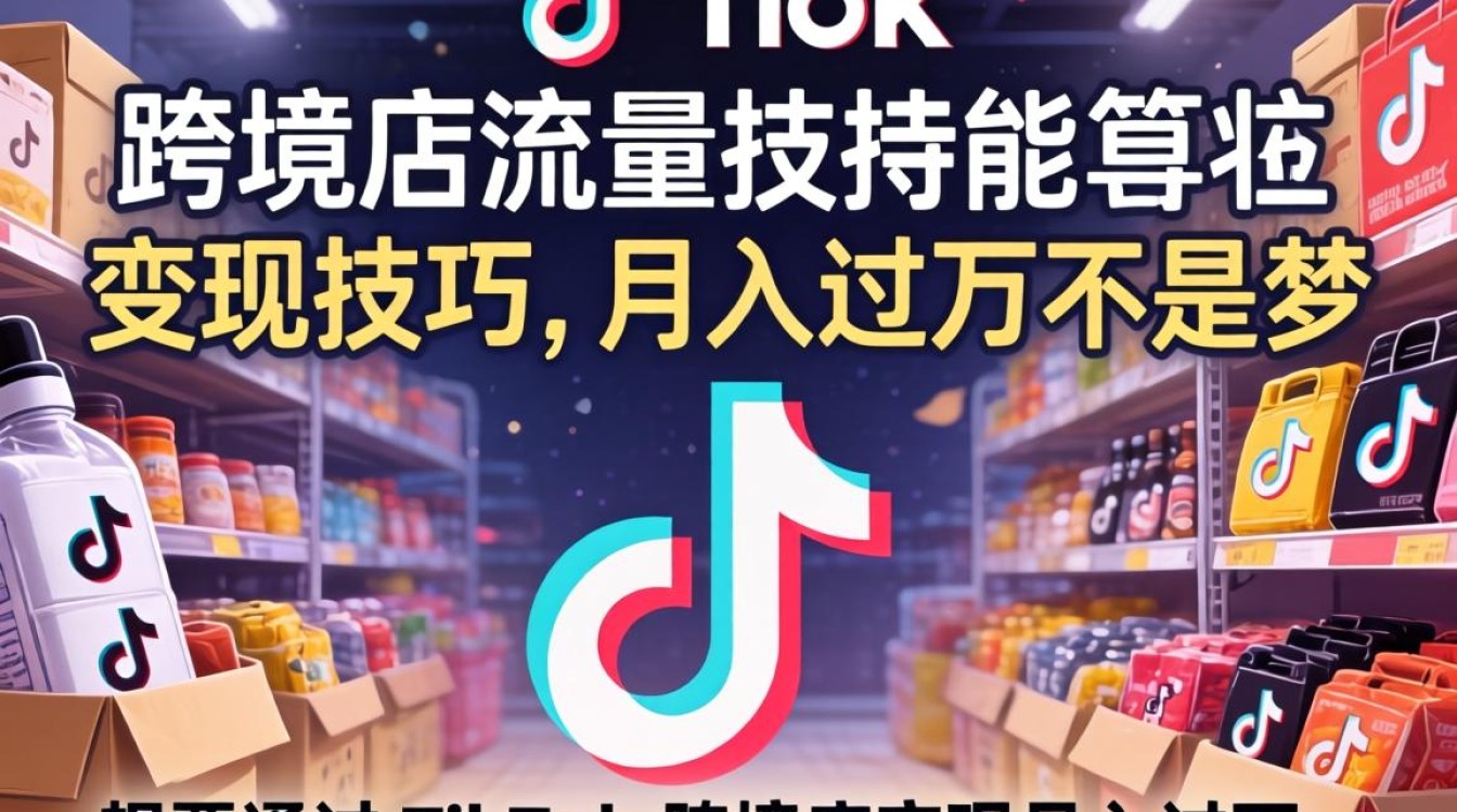 TikTok 跨境店流量扶持 变现技巧