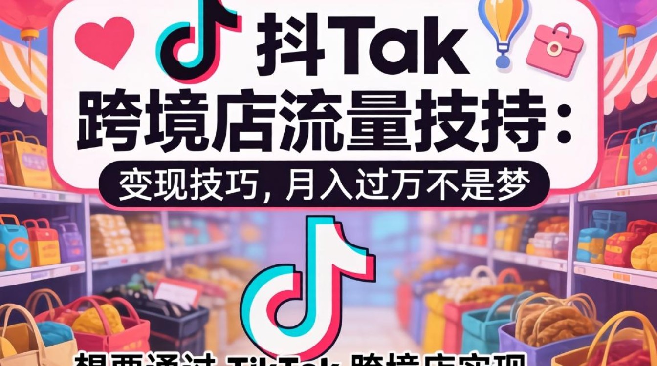 TikTok 跨境店流量扶持 变现技巧