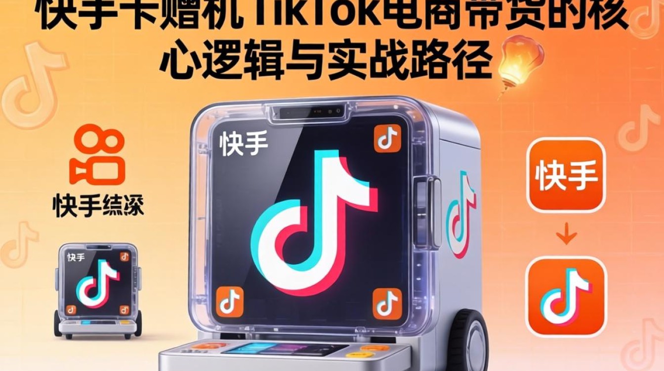 快手卡贴机能做 TikTok 电商带货吗