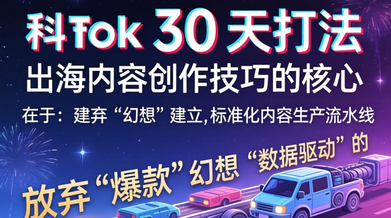 TikTok 出海内容创作技巧与流量变现