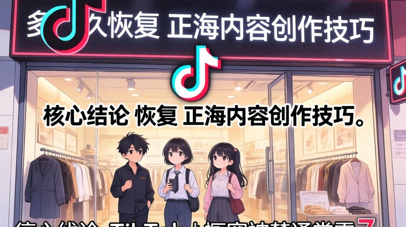 TikTok 橱窗被封后多久恢复及出海内容创作技巧