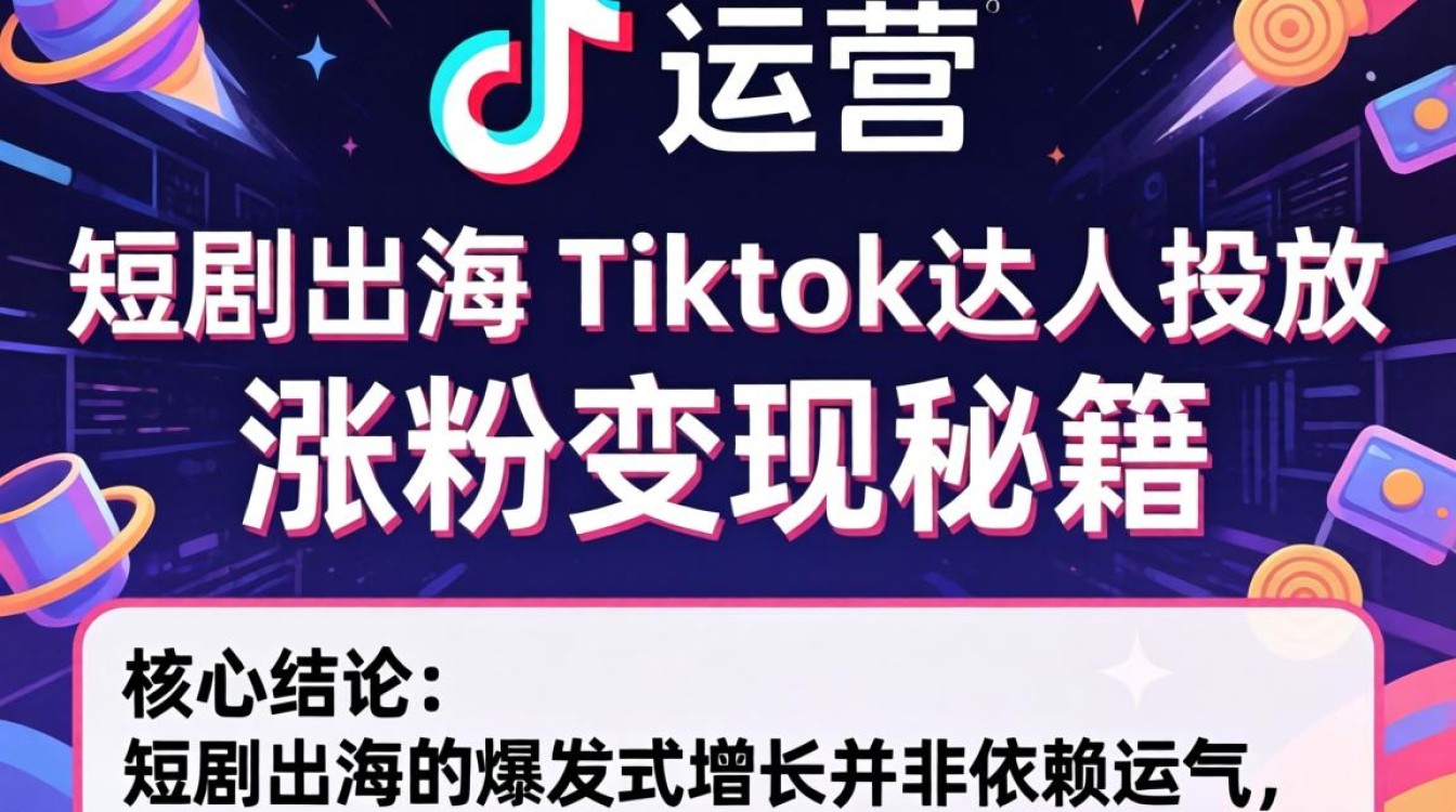 短剧出海Tiktok达人投放怎么涨粉变现