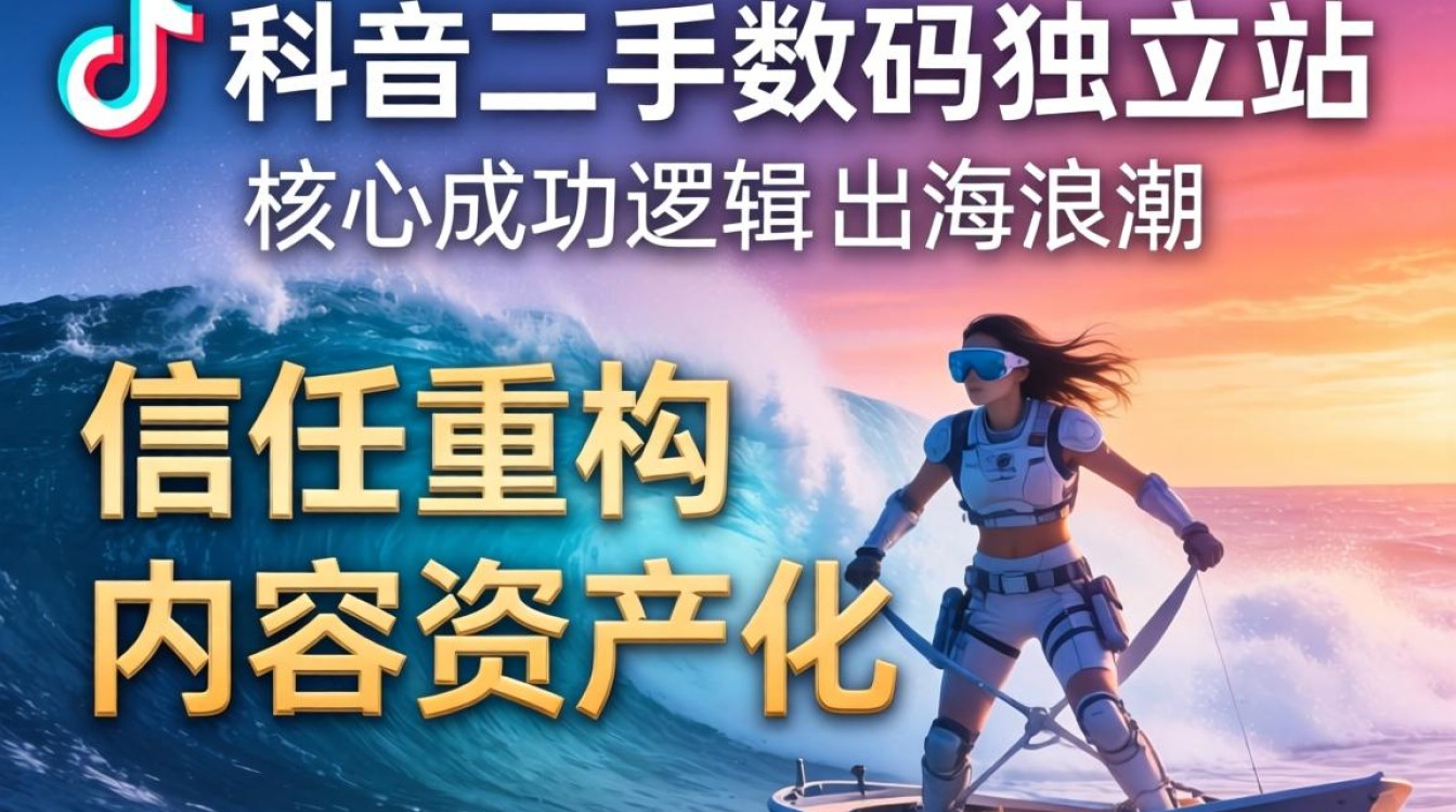 TikTok 二手数码独立站如何建站