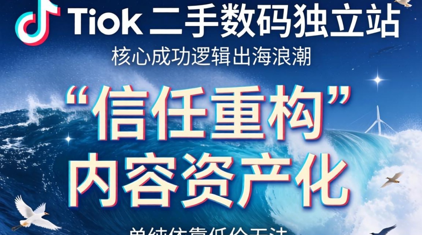 TikTok 二手数码独立站如何建站
