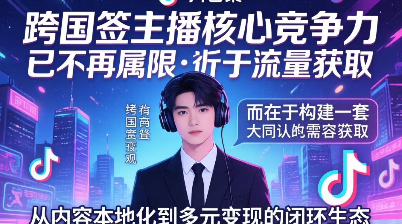 TikTok 跨国签主播怎么变现