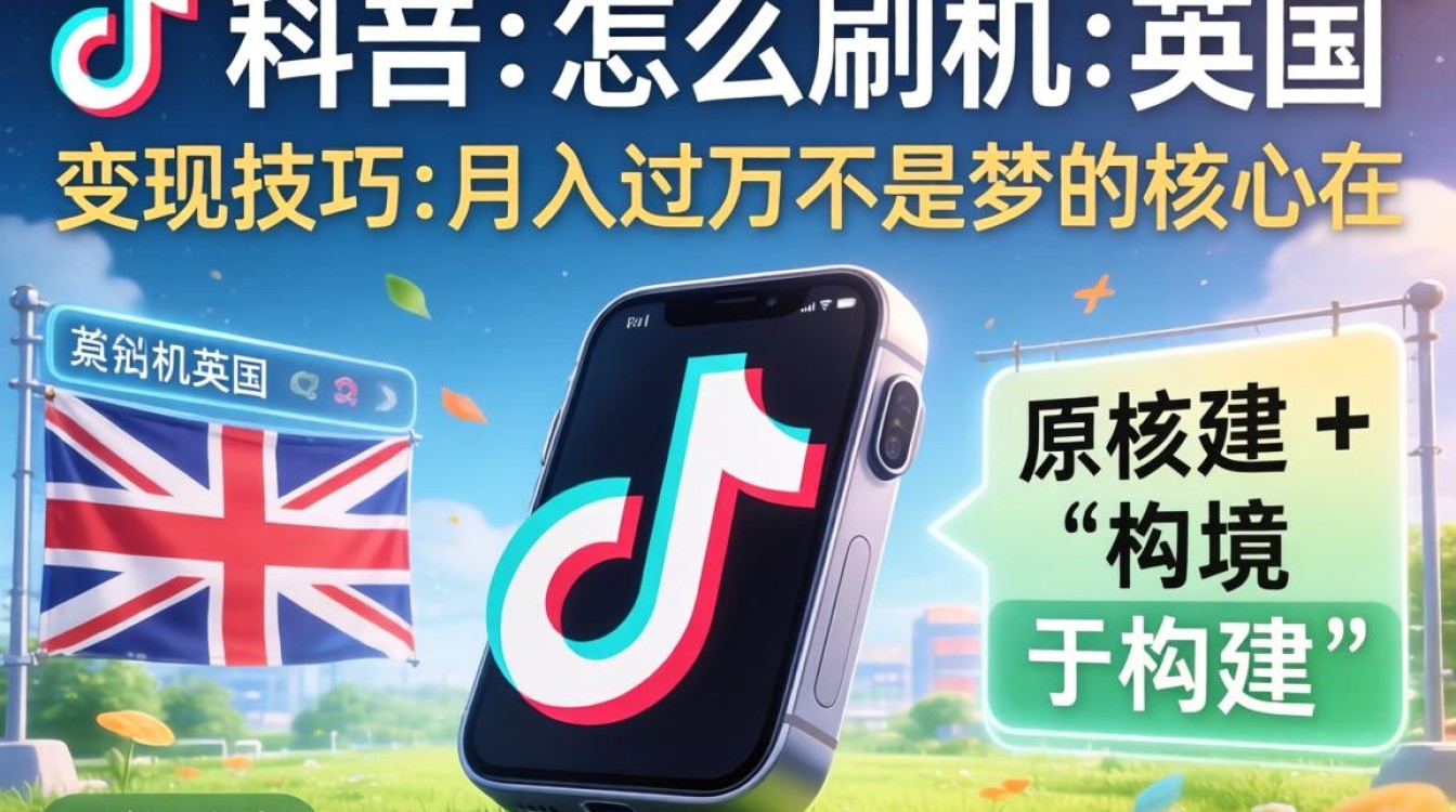 英国 TikTok 刷机变现技巧月入过万