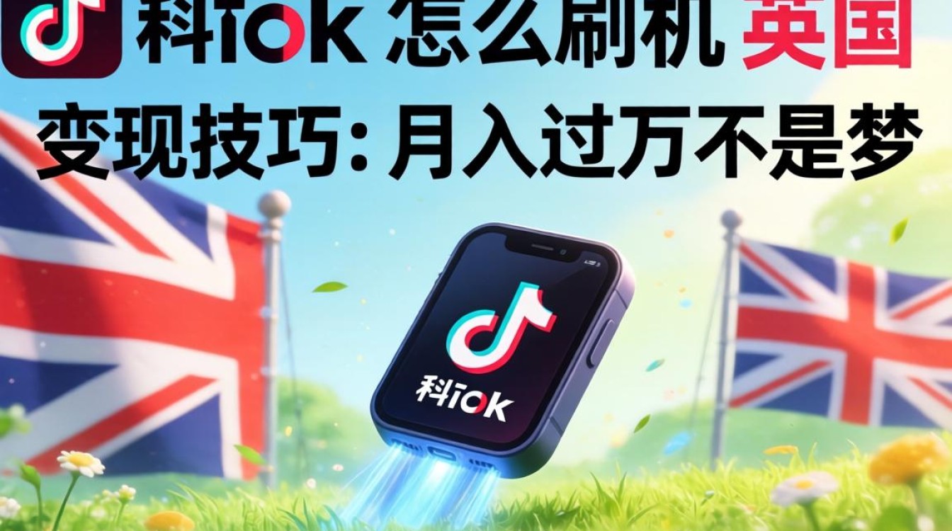 英国 TikTok 刷机变现技巧月入过万
