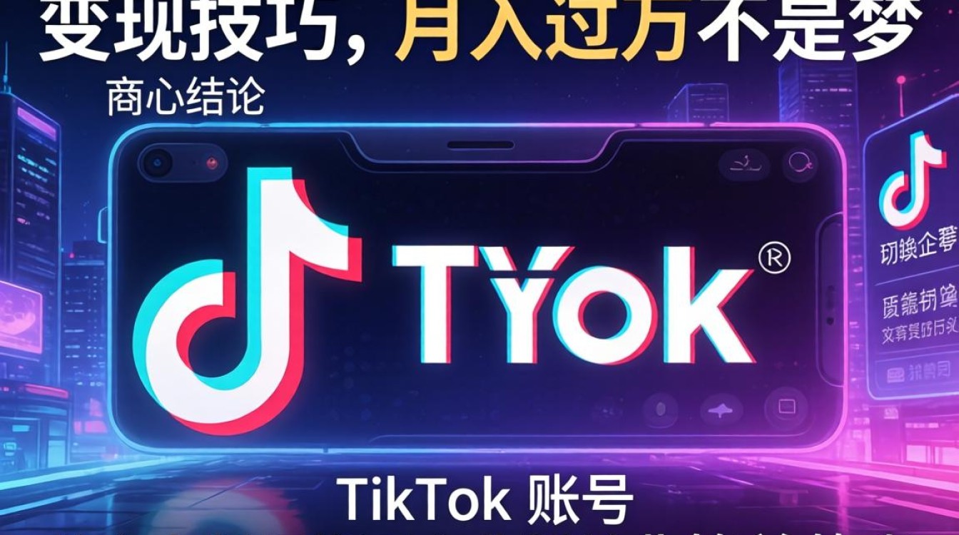 TikTok 个人切换企业账号怎么变现