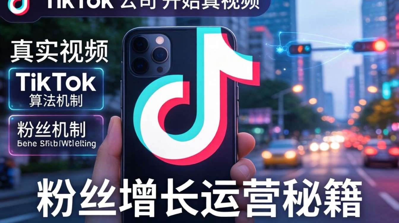 TikTok 公司开始真实视频 粉丝增长运营秘籍