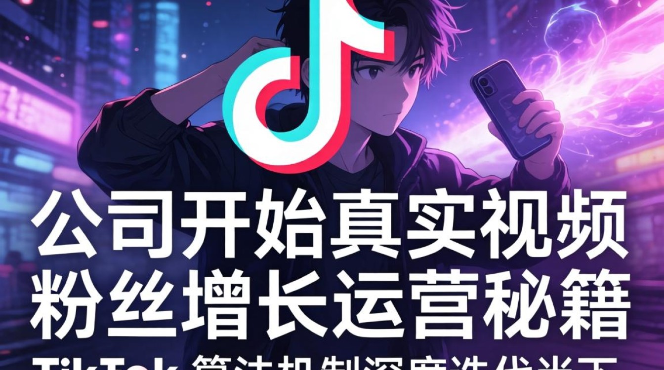 TikTok 公司开始真实视频 粉丝增长运营秘籍