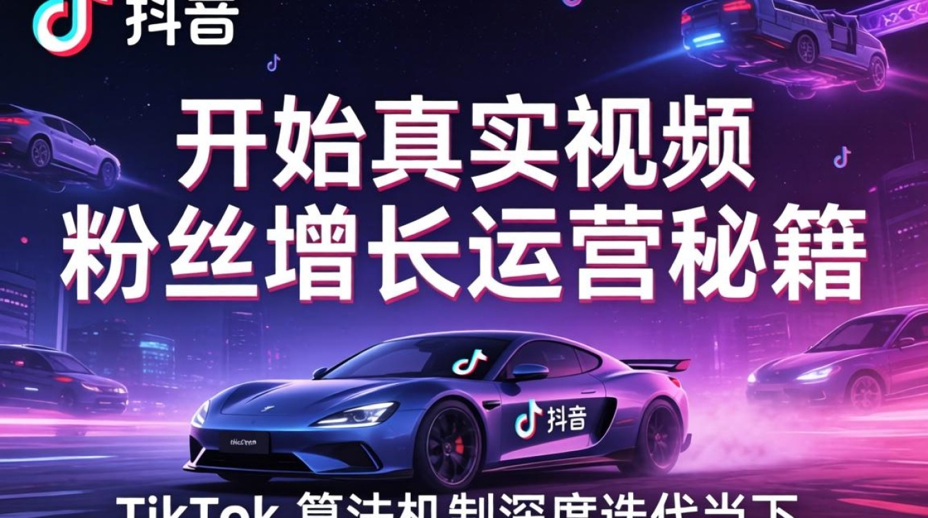 TikTok 公司开始真实视频 粉丝增长运营秘籍
