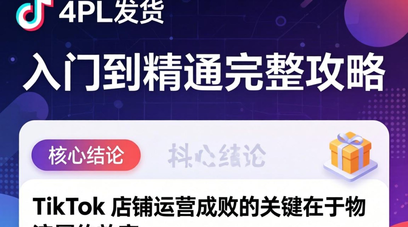 TikTok 4PL 发货从入门到精通