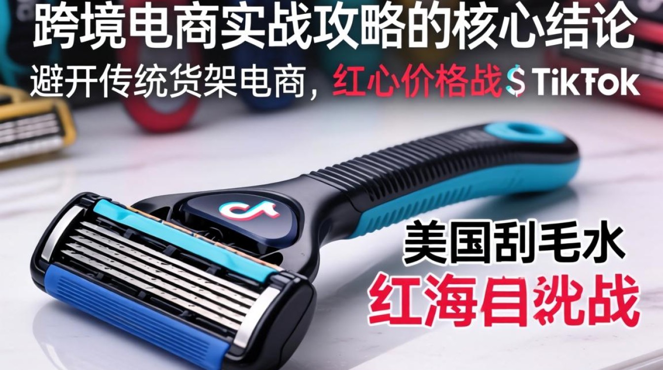 TikTok 美国刮毛刀跨境电商实战攻略