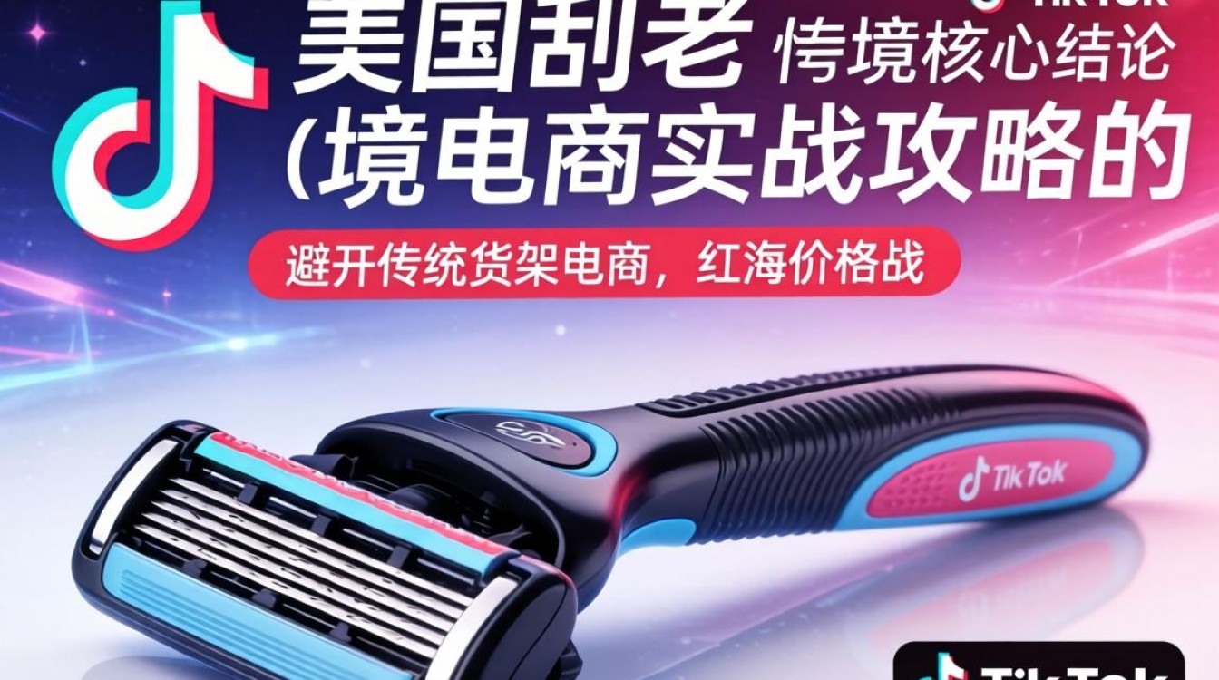 TikTok 美国刮毛刀跨境电商实战攻略