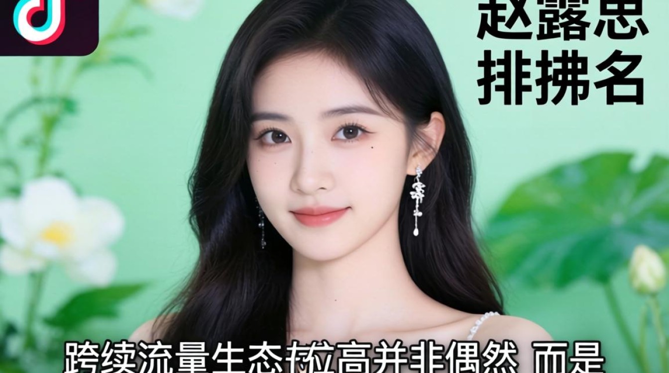 私域流量赵露思 TikTok 排名变现方法汇总
