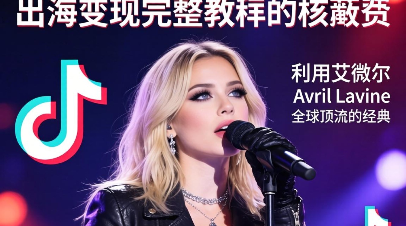 TikTok 合唱艾薇儿 出海变现完整教程