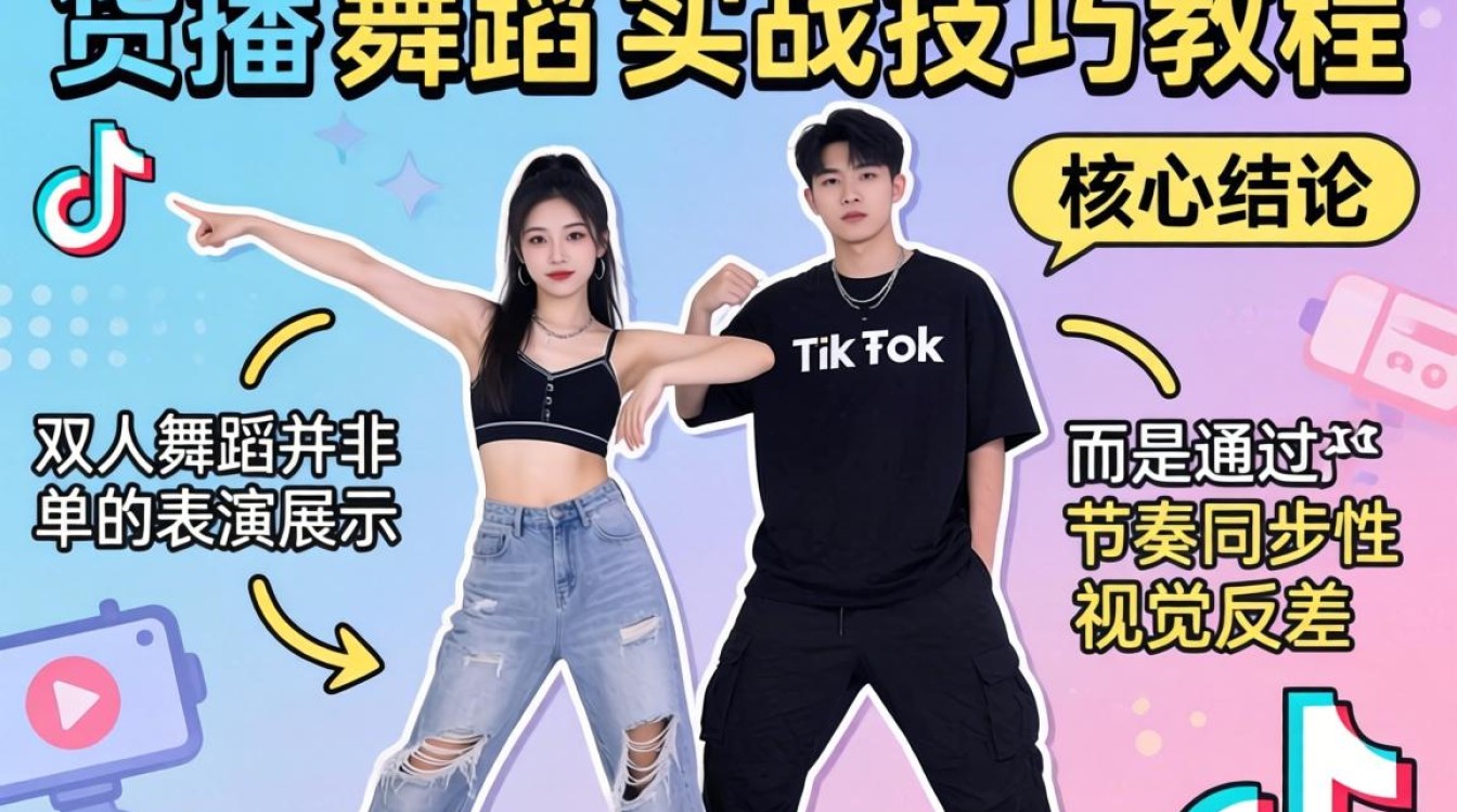 两人 TikTok 舞蹈直播带货怎么火