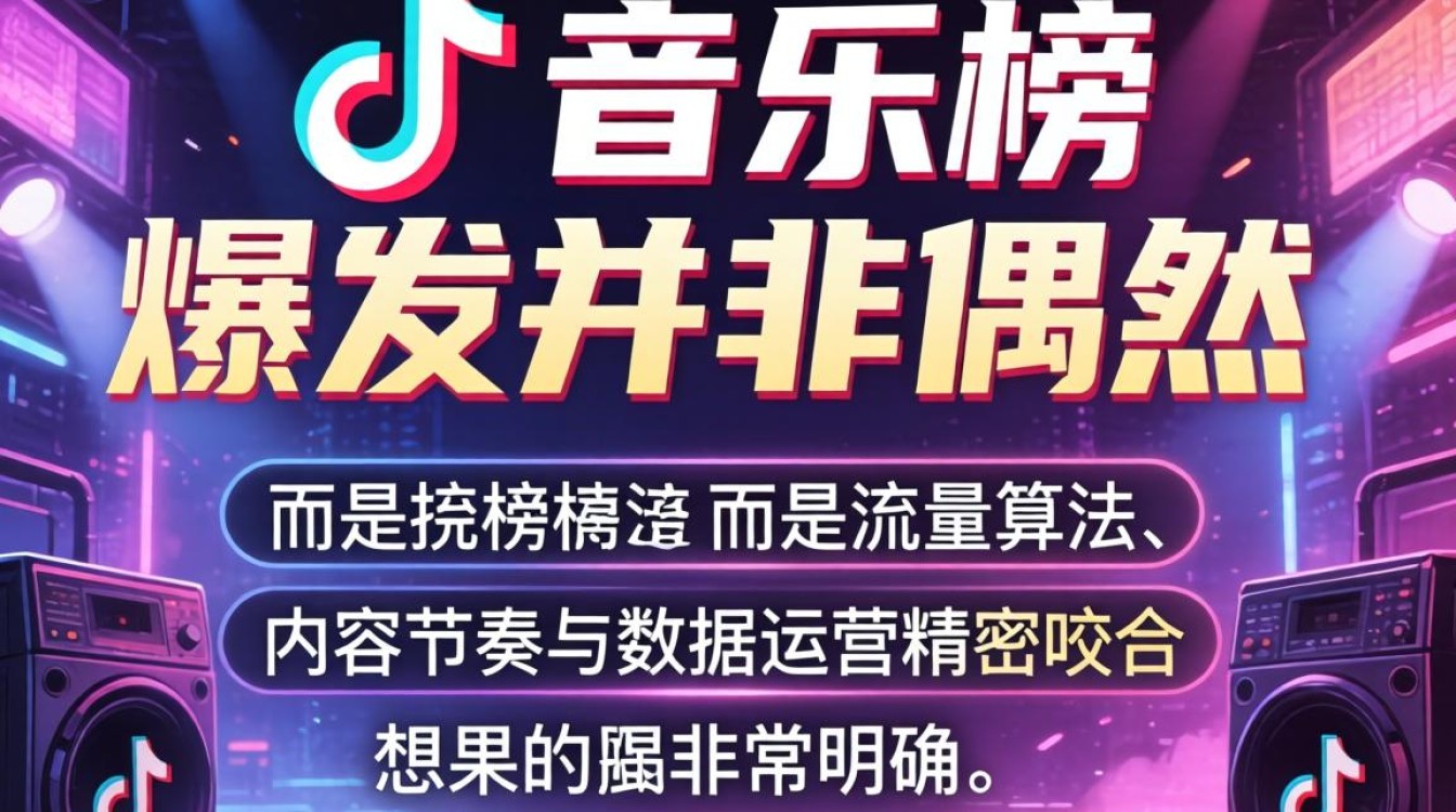 TikTok 音乐榜怎么运营
