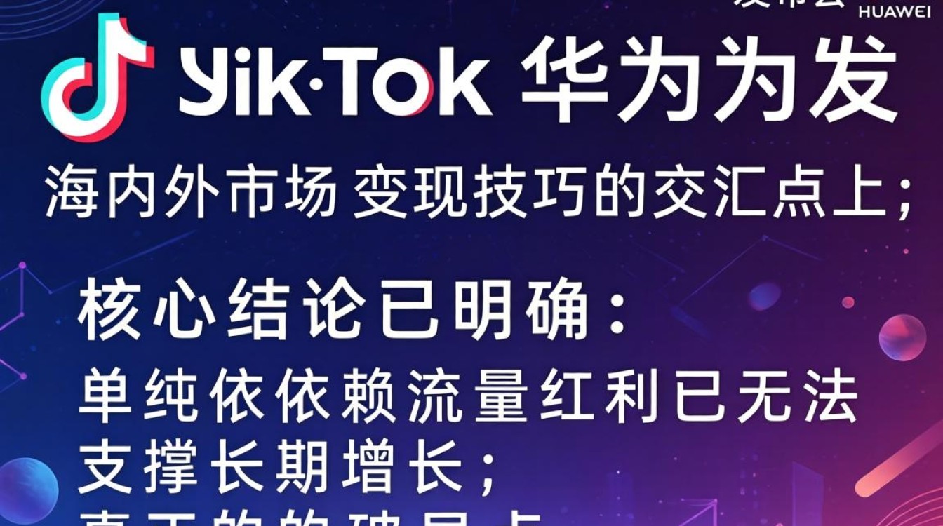 华为发布会 TikTok 怎么做