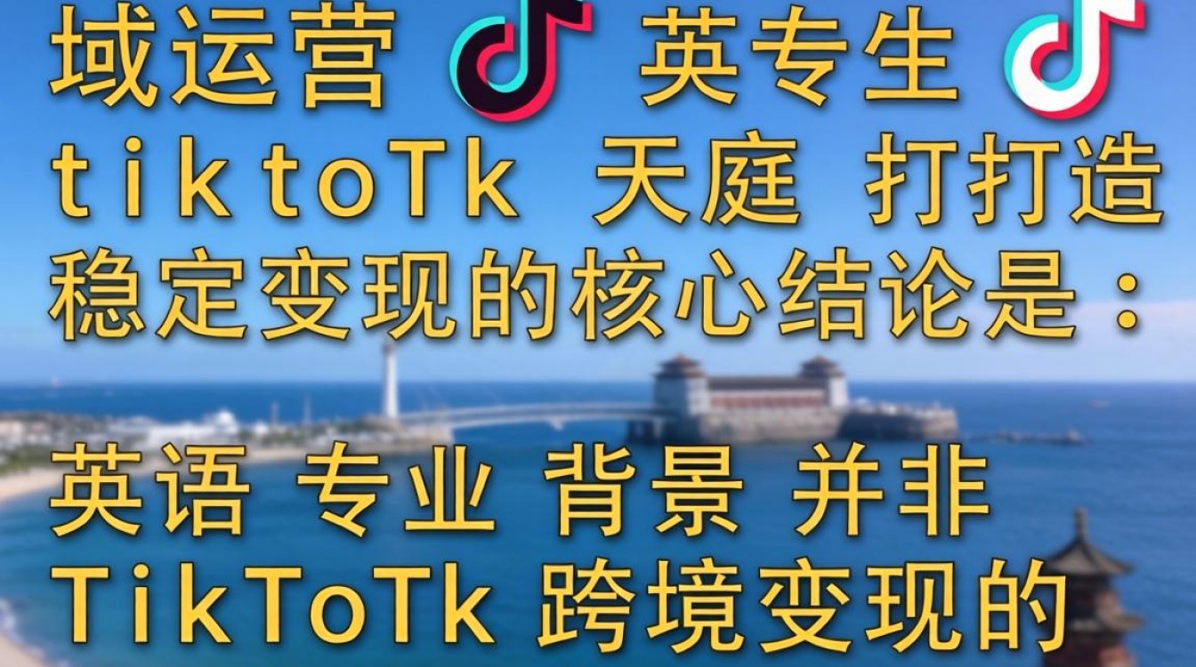 英专生做 TikTok 如何变现