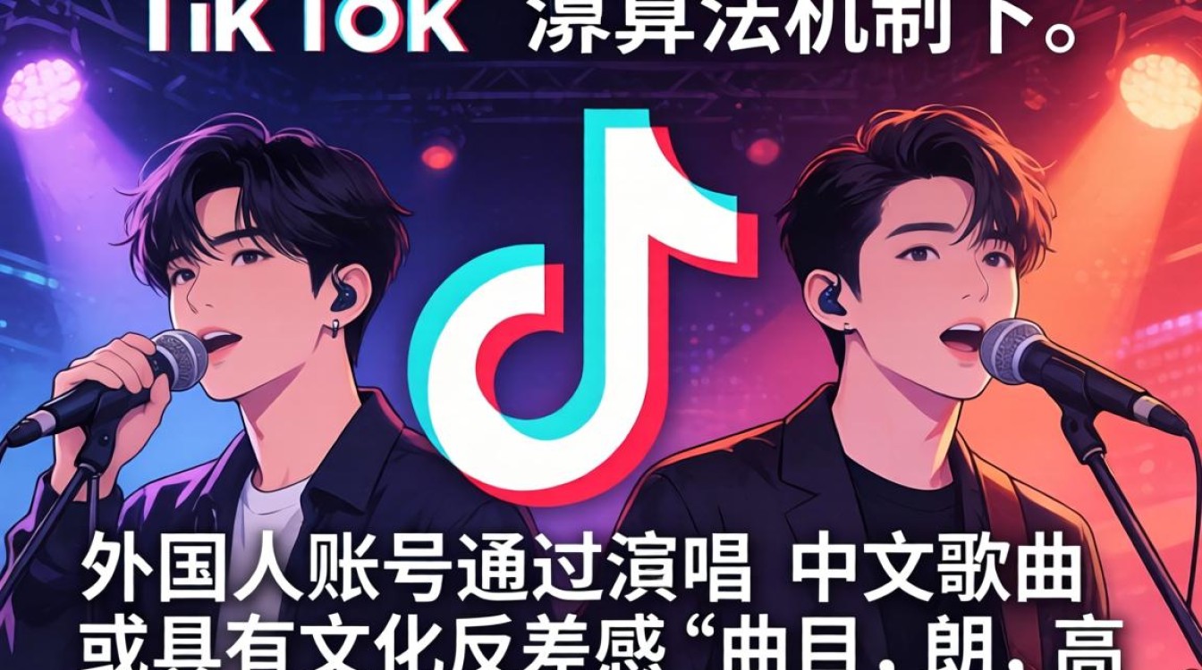 外国人 TikTok 唱歌获取流量技巧