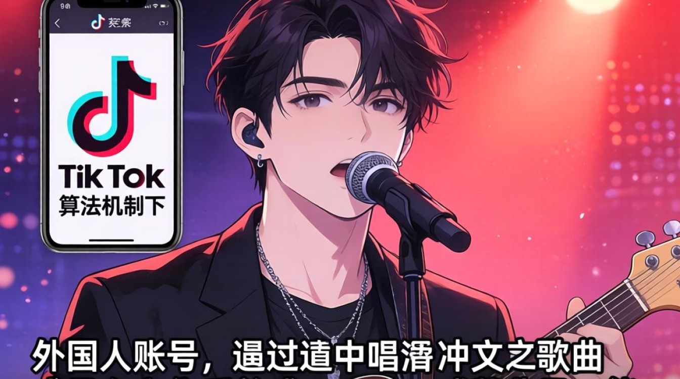 外国人 TikTok 唱歌获取流量技巧