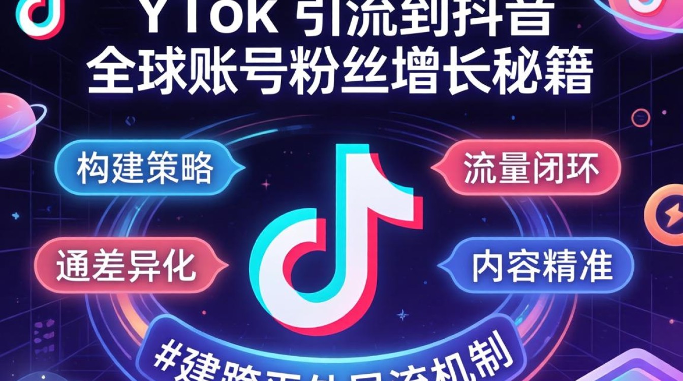 TikTok 引流到抖音 全球账号粉丝增长秘籍