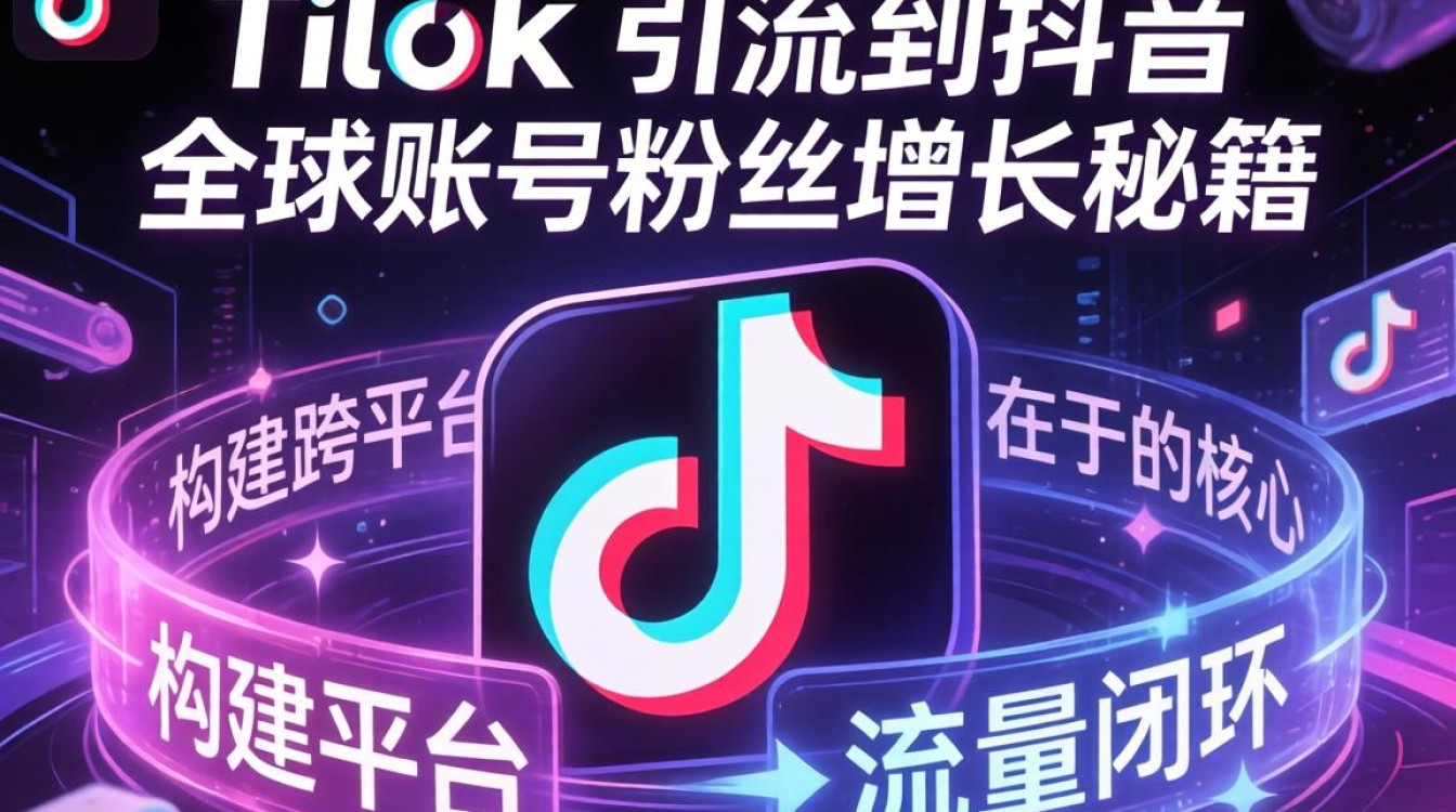TikTok 引流到抖音 全球账号粉丝增长秘籍
