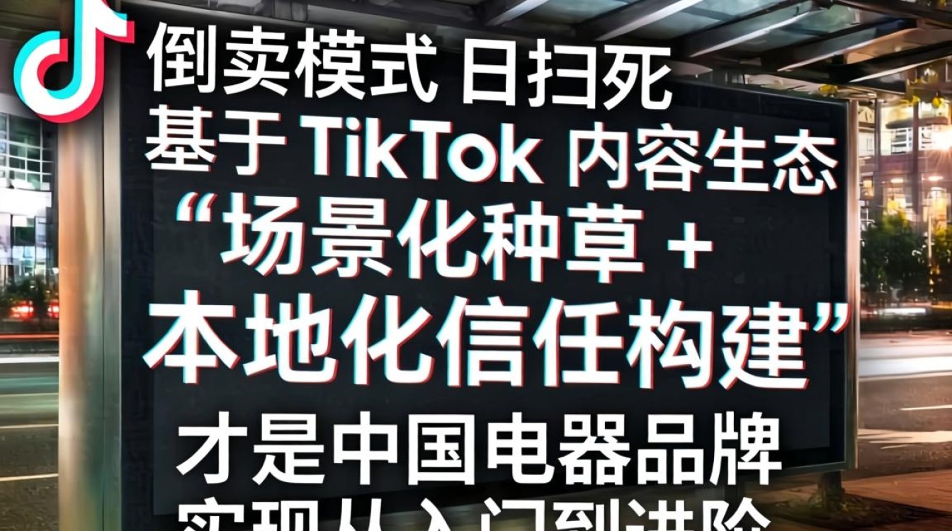 TikTok 谈中国电器跨境运营从入门到进阶