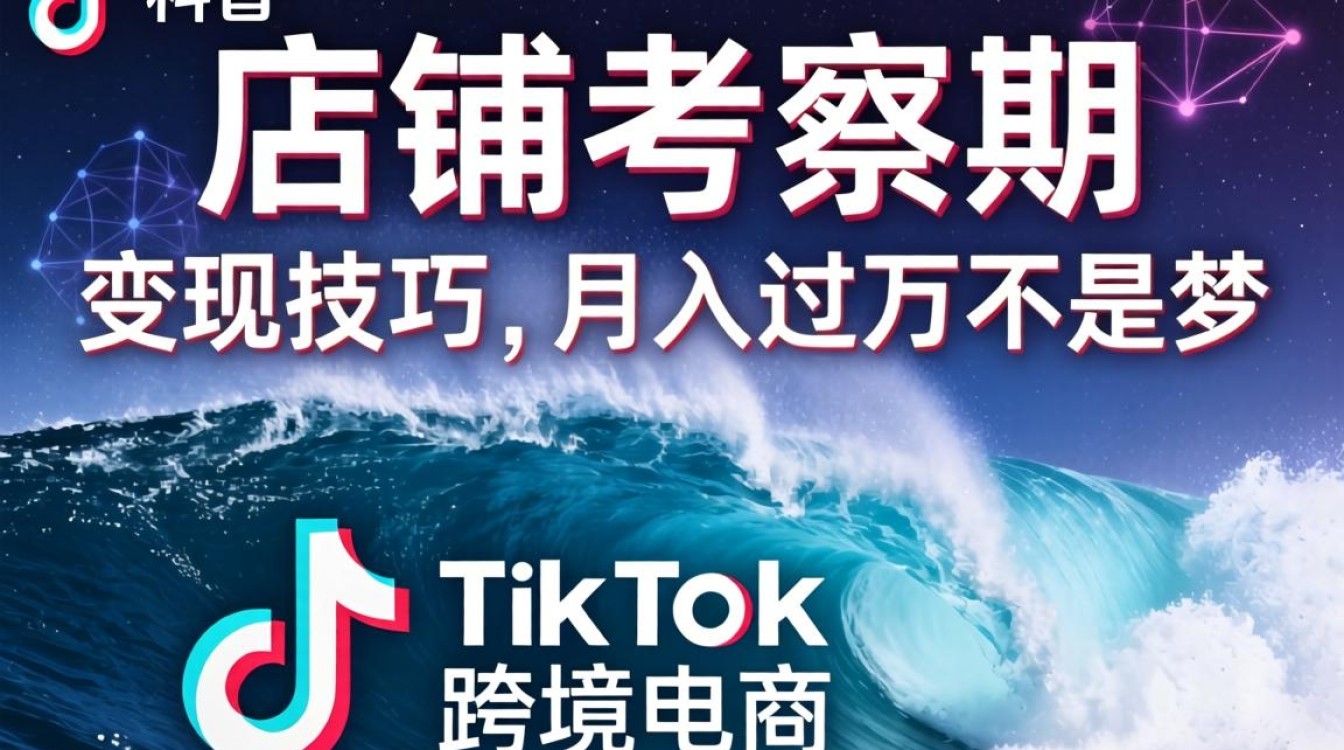 TikTok 店铺考察期怎么变现